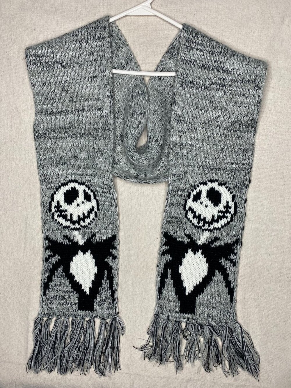 Jack Skellington Scarf Nightmare Before Christmas Head Torso Disney